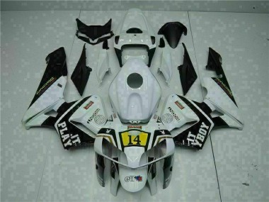 Preisgünstige Honda CBR 600 RR 05-06 Verkleidungen - Weiß Playboy 14