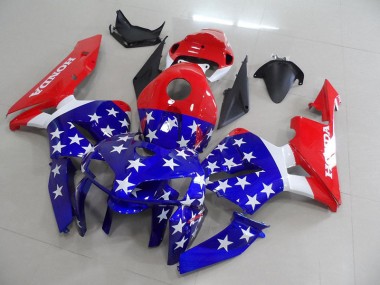 Preisgünstige Honda CBR 600 RR 05-06 Verkleidungen - Amerikanische Flagge