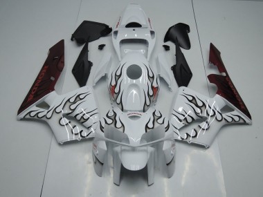 Preisgünstige Honda CBR 600 RR 05-06 Verkleidungen - Schwarze Flamme