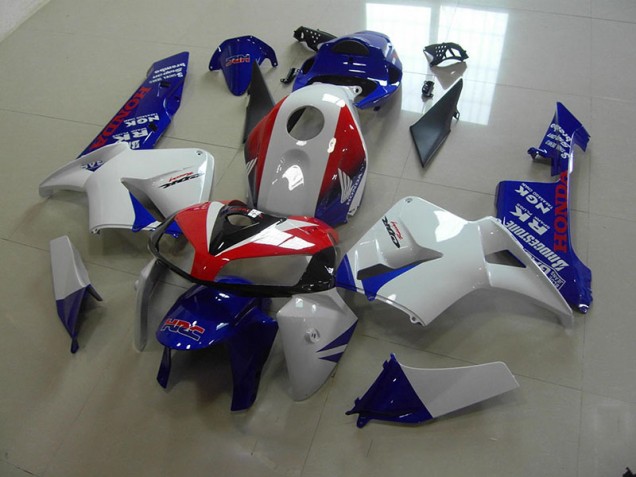 Preisgünstige Honda CBR 600 RR 05-06 Verkleidungen - Weiß Blau Rot HRC Preisgünstige Honda CBR 600 RR 05-06 Verkleidungen - Weiß Blau Rot HRC