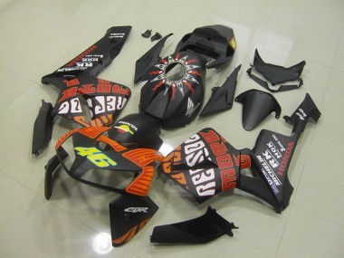 Preisgünstige Honda CBR 600 RR 05-06 Verkleidungen - Matt Schwarzer Rossi