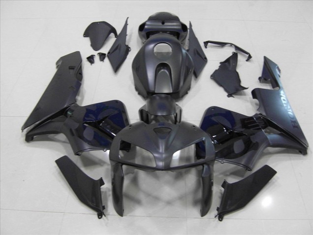Preisgünstige Honda CBR 600 RR 05-06 Verkleidungen - Matt Schwarzer Totenkopf