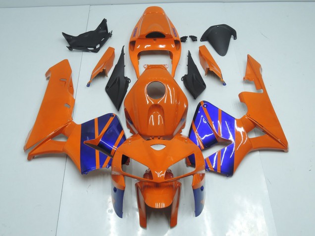 Preisgünstige Honda CBR 600 RR 05-06 Verkleidungen - Orange Blau Preisgünstige Honda CBR 600 RR 05-06 Verkleidungen - Orange Blau
