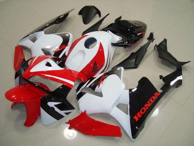 Preisgünstige Honda CBR 600 RR 05-06 Verkleidung - Rot Weiß Schwarz