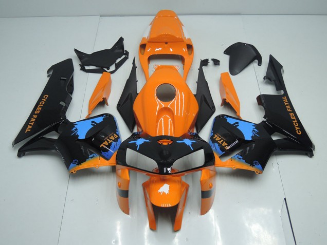 Preisgünstige Honda CBR 600 RR 05-06 VollVerkleidungen & Plastik - Orange Schwarz Preisgünstige Honda CBR 600 RR 05-06 VollVerkleidungen & Plastik - Orange Schwarz