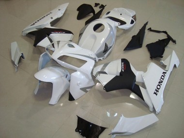 Preisgünstige Honda CBR 600 RR 05-06 Verkleidungen - Perl Weiß Matt Schwarz