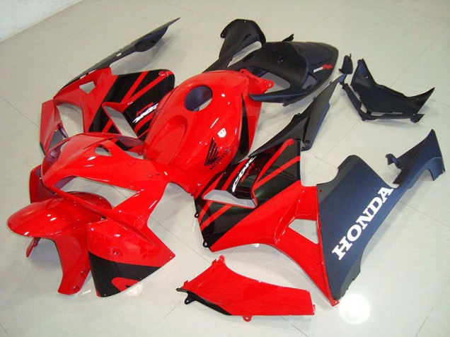 Preisgünstige Honda CBR 600 RR 05-06 Verkleidungen - Rot Schwarz Preisgünstige Honda CBR 600 RR 05-06 Verkleidungen - Rot Schwarz