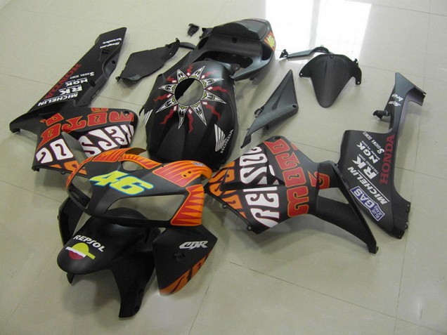 Preisgünstige Honda CBR 600 RR 05-06 Verkleidungen - Rossi Matt Schwarz Preisgünstige Honda CBR 600 RR 05-06 Verkleidungen - Rossi Matt Schwarz