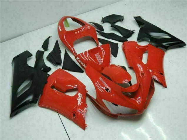 Preisgünstige Kawasaki ZX6R 05-06 Verkleidung - Rot Preisgünstige Kawasaki ZX6R 05-06 Verkleidung - Rot