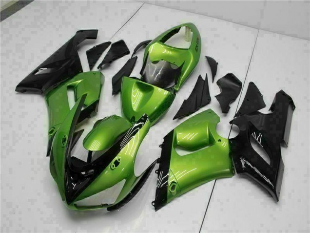 Preisgünstige Kawasaki ZX6R 05-06 Verkleidung - Grün Preisgünstige Kawasaki ZX6R 05-06 Verkleidung - Grün