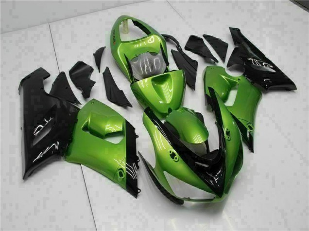 Preisgünstige Kawasaki ZX6R 05-06 Verkleidung - Grün Preisgünstige Kawasaki ZX6R 05-06 Verkleidung - Grün