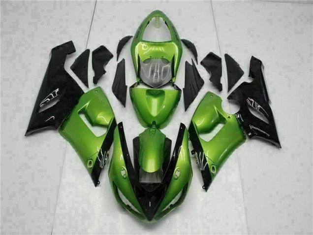 Preisgünstige Kawasaki ZX6R 05-06 Verkleidung - Grün Preisgünstige Kawasaki ZX6R 05-06 Verkleidung - Grün