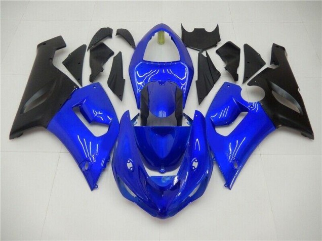 Preisgünstige Kawasaki ZX6R 05-06 Verkleidungen - Blau Preisgünstige Kawasaki ZX6R 05-06 Verkleidungen - Blau