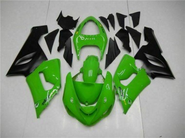 Preisgünstige Kawasaki ZX6R 05-06 Vollverkleidung - Grün