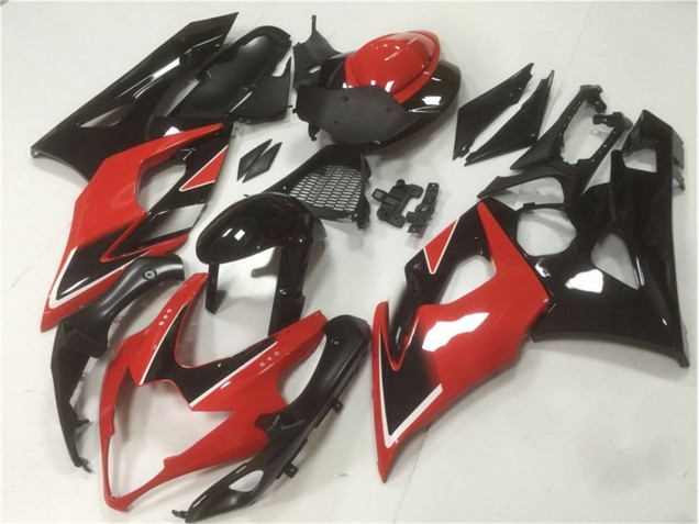 Preisgünstige Suzuki GSXR 1000 K5 05-06 Vollverkleidung - Rot Schwarz Preisgünstige Suzuki GSXR 1000 K5 05-06 Vollverkleidung - Rot Schwarz
