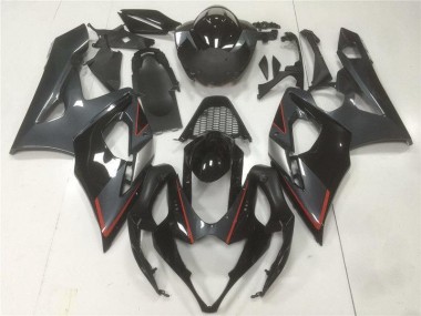 Preisgünstige Suzuki GSXR 1000 K5 05-06 Verkleidungen - Schwarz Grau