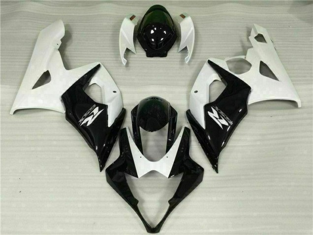 Preisgünstige Suzuki GSXR 1000 K5 05-06 Verkleidungen - Weiß Schwarz Preisgünstige Suzuki GSXR 1000 K5 05-06 Verkleidungen - Weiß Schwarz