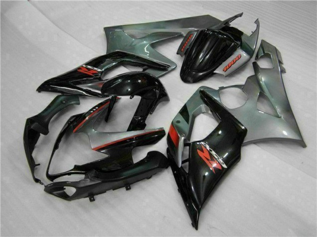 Preisgünstige Suzuki GSXR 1000 K5 05-06 Vollverkleidung - Grau Schwarz Preisgünstige Suzuki GSXR 1000 K5 05-06 Vollverkleidung - Grau Schwarz