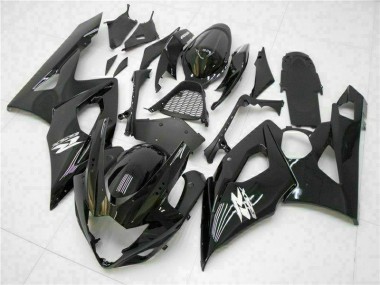 Preisgünstige Suzuki GSXR 1000 K5 05-06 Verkleidung - Glänzend Schwarz
