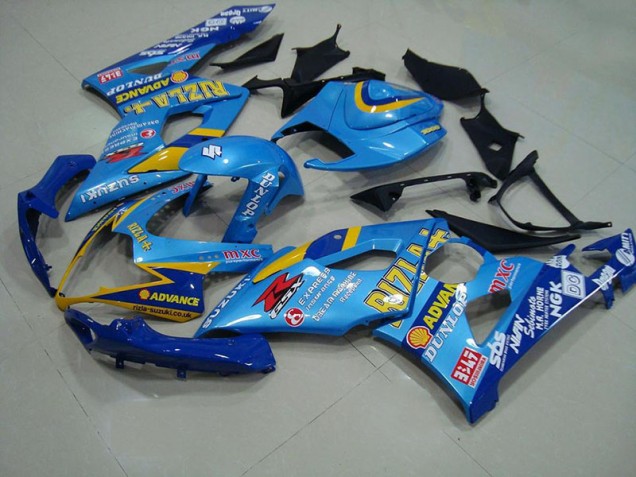 Preisgünstige Suzuki GSXR 1000 K5 05-06 Verkleidungen - Hell blau Rizla