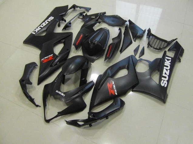 Preisgünstige Suzuki GSXR 1000 K5 05-06 Verkleidungen - Matt Schwarz mit Weißen Aufklebern Preisgünstige Suzuki GSXR 1000 K5 05-06 Verkleidungen - Matt Schwarz mit Weißen Aufklebern