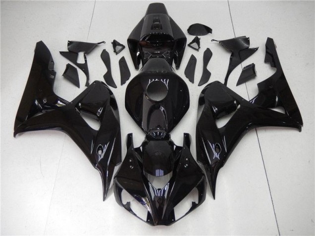 Preisgünstige Honda CBR 1000 RR 06-07 Vollverkleidung - Glänzend Schwarz Preisgünstige Honda CBR 1000 RR 06-07 Vollverkleidung - Glänzend Schwarz