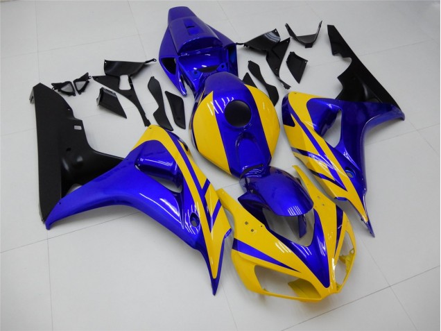 Preisgünstige Honda CBR 1000 RR 06-07 Verkleidungen - Gelb Blau Preisgünstige Honda CBR 1000 RR 06-07 Verkleidungen - Gelb Blau