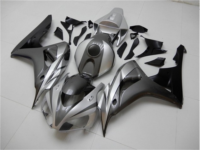 Preisgünstige Honda CBR 1000 RR 06-07 Verkleidungen - Schwarz Silber Grau Preisgünstige Honda CBR 1000 RR 06-07 Verkleidungen - Schwarz Silber Grau