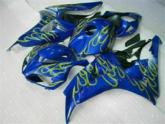 Preisgünstige Honda CBR 1000 RR 06-07 Verkleidungen - Gelb Flamme Blau Preisgünstige Honda CBR 1000 RR 06-07 Verkleidungen - Gelb Flamme Blau