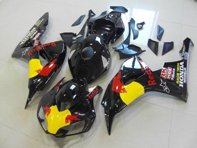 Preisgünstige Honda CBR 1000 RR 06-07 Verkleidungen - Schwarzer Rot Bull Preisgünstige Honda CBR 1000 RR 06-07 Verkleidungen - Schwarzer Rot Bull