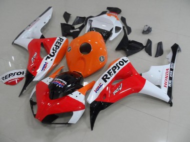 Preisgünstige Honda CBR 1000 RR 06-07 Verkleidungen - Schwarz Rot Weiß Repsol