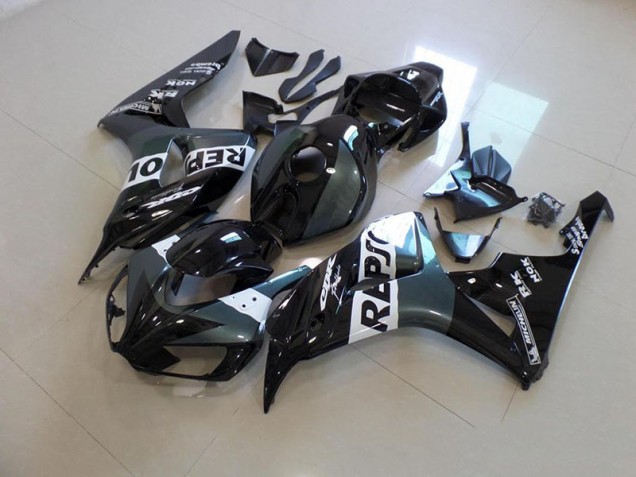 Preisgünstige Honda CBR 1000 RR 06-07 Verkleidungen - Grau Schwarz Repsol Preisgünstige Honda CBR 1000 RR 06-07 Verkleidungen - Grau Schwarz Repsol