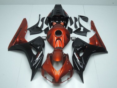 Preisgünstige Honda CBR 1000 RR 06-07 Verkleidungen - Orange und Schwarz
