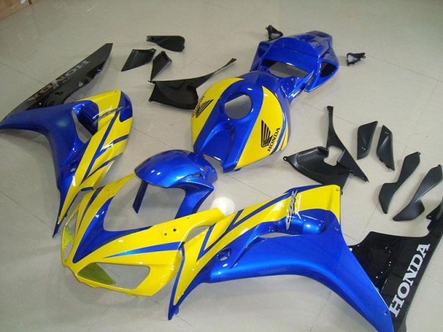 Preisgünstige Honda CBR 1000 RR 06-07 Verkleidungen - Gelb Blau Schwarz Preisgünstige Honda CBR 1000 RR 06-07 Verkleidungen - Gelb Blau Schwarz