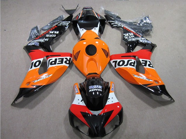 Preisgünstige Honda CBR 1000 RR 06-07 Verkleidungen - Orange Repsol