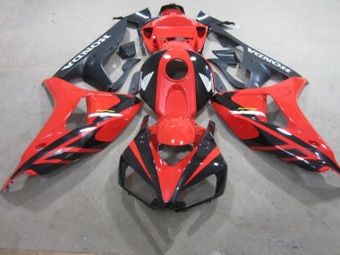 Preisgünstige Honda CBR 1000 RR 06-07 Verkleidungen - Rot Schwarz Fireblade