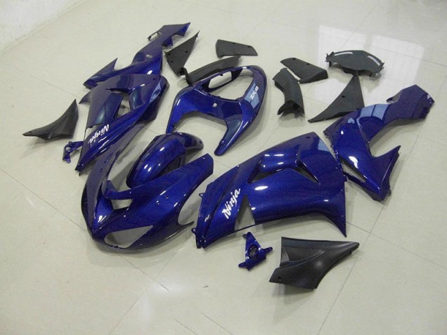Preisgünstige Kawasaki ZX10R 06-07 Verkleidungen - Dunkel blau