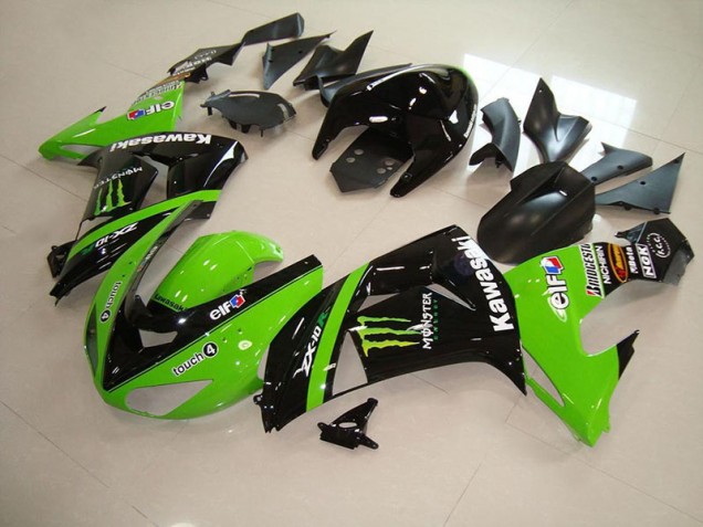Preisgünstige Kawasaki ZX10R 06-07 Verkleidung - Grünes Monster Preisgünstige Kawasaki ZX10R 06-07 Verkleidung - Grünes Monster