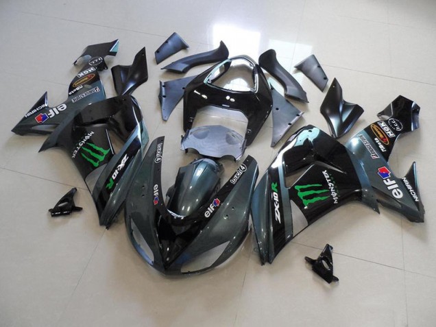 Preisgünstige Kawasaki ZX10R 06-07 Verkleidungen - Graues Monster Preisgünstige Kawasaki ZX10R 06-07 Verkleidungen - Graues Monster