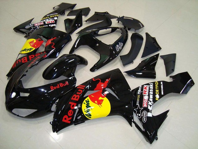 Preisgünstige Kawasaki ZX10R 06-07 Verkleidungen - Rot Bull
