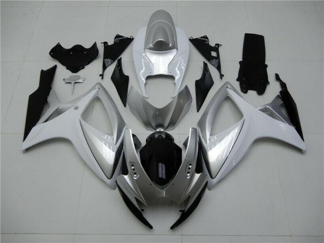 Preisgünstige Suzuki GSXR 600 / 750 K6 06-07 Verkleidung - Silber Preisgünstige Suzuki GSXR 600 / 750 K6 06-07 Verkleidung - Silber