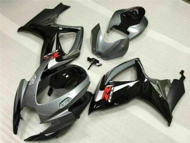Preisgünstige Suzuki GSXR 600 / 750 K6 06-07 Verkleidungen - Silber Grau
