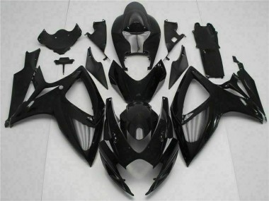 Preisgünstige Suzuki GSXR 600 / 750 K6 06-07 Motorrad Verkleidung - Schwarz