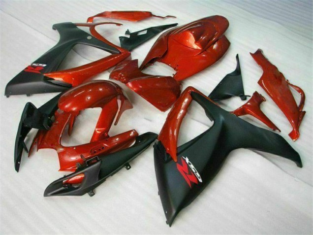 Preisgünstige Suzuki GSXR 600 / 750 K6 06-07 Verkleidung - Rot Schwarz Preisgünstige Suzuki GSXR 600 / 750 K6 06-07 Verkleidung - Rot Schwarz