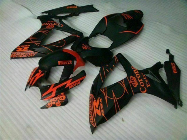 Preisgünstige Suzuki GSXR 600 / 750 K6 06-07 Verkleidungen Komplett Sets - Schwarz Preisgünstige Suzuki GSXR 600 / 750 K6 06-07 Verkleidungen Komplett Sets - Schwarz