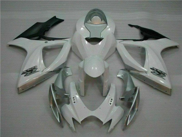 Preisgünstige Suzuki GSXR 600 / 750 K6 06-07 Verkleidungen & Plastik - Weiß Silber Preisgünstige Suzuki GSXR 600 / 750 K6 06-07 Verkleidungen & Plastik - Weiß Silber