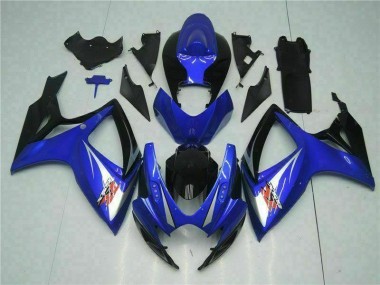 Preisgünstige Suzuki GSXR 600 / 750 K6 06-07 Verkleidungen Plastik Kits - Blau