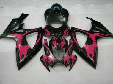 Preisgünstige Suzuki GSXR 600 / 750 K6 06-07 Motorrad Verkleidungen - Schwarz