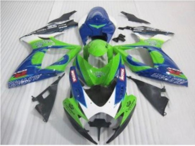 Preisgünstige Suzuki GSXR 600 / 750 K6 06-07 Verkleidungen - Blau Grün