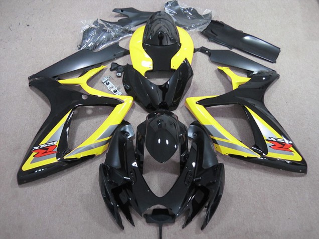 Preisgünstige Suzuki GSXR 600 K6 06-07 Verkleidungen - Schwarz Gelb Preisgünstige Suzuki GSXR 600 K6 06-07 Verkleidungen - Schwarz Gelb
